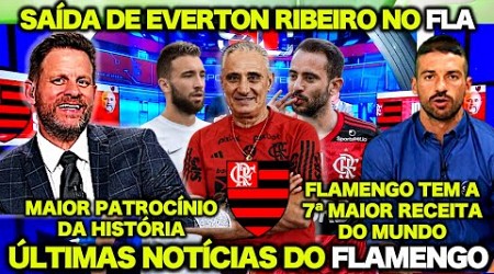 &quot;FLAMENGO COM FATURAMENTO ASSUSTADOR ! SAÍDA de EVERTON RIBEIRO ! ÚLTIMAS NOTÍCIAS DO FLAMENGO&quot;