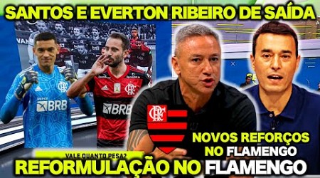 &quot;FORTE REFORMULAÇÃO no FLAMENGO ! SAÍDA DE SANTOS E EVERTON RIBEIRO ! NOVOS REFORÇOS NO FLAMENGO&quot;