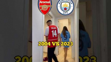 Arsenal 2004 vs Man City 2023 (Comparando Plantillas) #footballfunny #mancityvsarsenal #footballteam