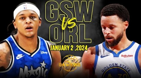 Golden State Warriors vs Orlando Magic Full Game Highlights | January 2, 2024 | FreeDawkins