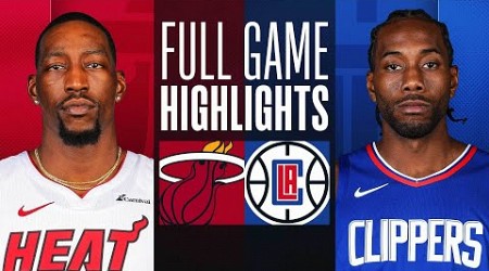 HEAT at CLIPPERS | FULL GAME HIGHLIGHTS | January 1, 2024