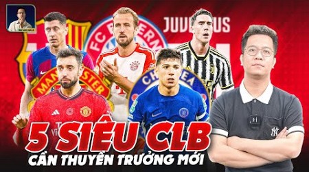 THE LOCKER ROOM | MAN UTD, CHELSEA, BAYERN, BARCA - NHỮNG SIÊU CLB CẦN MỘT HLV TỐT HƠN?