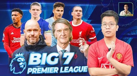 BIG 7 PREMIER LEAGUE: TEN HAG GẶP MẶT RATCLIFFE, ARSENAL CÓ THỂ BỊ PHẠT, CHELSEA RA GIÁ CHO NGÔI SAO