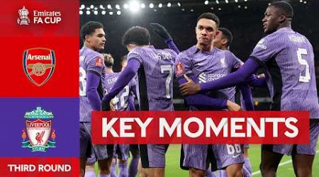 Arsenal v Liverpool | Key Moments | Third Round | Emirates FA Cup 2023-24