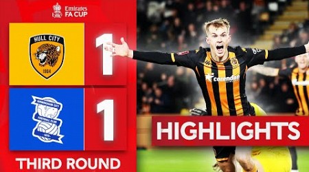 Jacob Late Equaliser Seals Replay! | Hull City 1-1 Birmingham City | Emirates FA Cup 2023-24