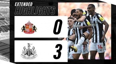 Sunderland 0 Newcastle United 3 | EXTENDED FA Cup Highlights | Isak at the Double in Derby Day Win!