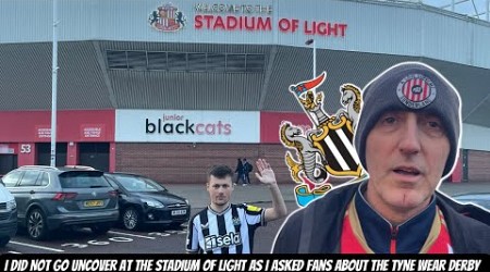 Sunderland fans PROTESTING WITH RAGE as I turned up to the Stadium Of Light