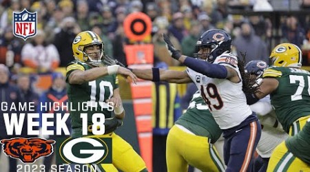 Chicago Bears vs. Green Bay Packers | 2023 Week 18 Game Highlights