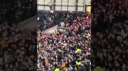 Hull City Fans Celebrate Matty Jacob Goal vs Birmingham in 1-1 Draw 