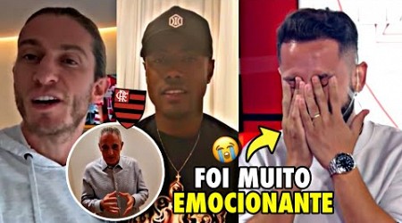 JOGADORES DO FLAMENGO FAZEM HOMANAGEM PARA ÉVERTON RIBEIRO! DESPEDIDA EMOCIONANTE