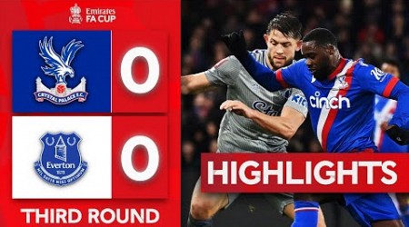 10 Men Toffees Secure Goodison Replay | Crystal Palace 0-0 Everton | Emirates FA Cup 2023-24