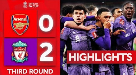 Captain Trent Inspires Liverpool Win! | Arsenal 0-2 Liverpool | Highlights | Emirates FA Cup 2023-24