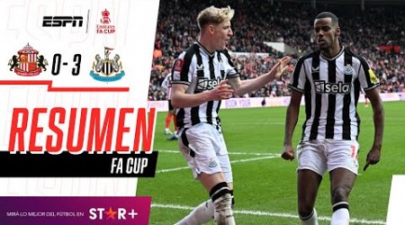 ¡LUEGO DE 12 AÑOS, LAS URRACAS GOLEARON A SU CLÁSICO RIVAL! | Sunderland 0-3 Newcastle | RESUMEN