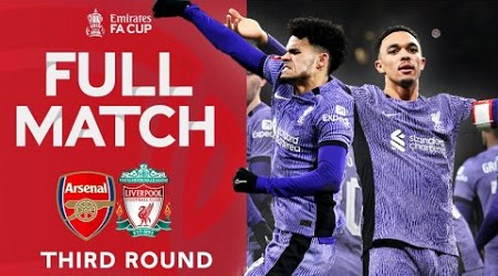 FULL MATCH | Arsenal v Liverpool | Third Round | Emirates FA Cup 2023-24