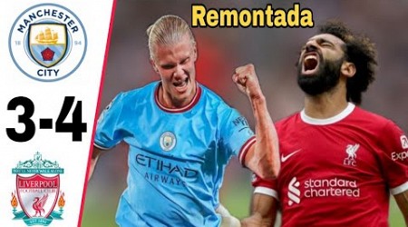 Manchester City vs Liverpool 4-3 All Goals &amp; highlights 2024