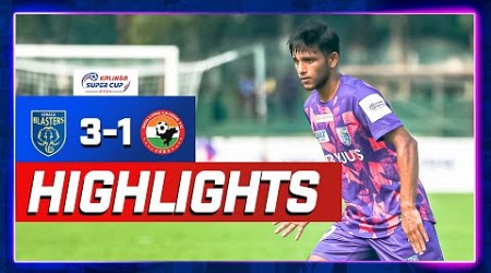 Match Highlights | Kalinga Super Cup 2024 | Round 1 | Kerala Blasters FC 3-1 Shillong Lajong FC