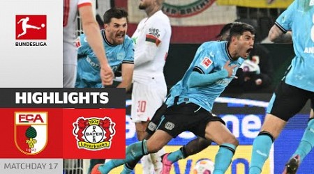 &quot;Buzzer beater&quot; for Leverkusen! | FC Augsburg - Bayer 04 Leverkusen 0-1 | Highlights | MD 17 – 23/24