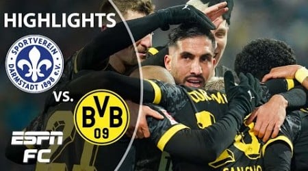 Darmstadt vs. Borussia Dortmund | Bundesliga Highlights | ESPN FC