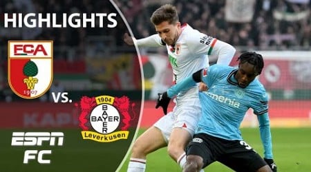 Augsburg vs. Bayer Leverkusen | Bundesliga Highlights | ESPN FC