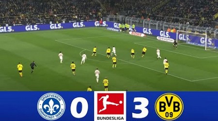 Darmstadt vs Borussia Dortmund 0-3 | 2024 Bundesliga | Match Highlights