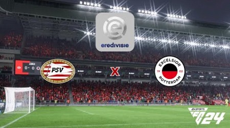 PSV x Excelsior | Eredivisie 2023/24 | 17ª Rodada 13/01/2024 | EAFC 24