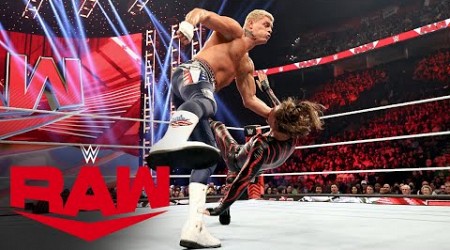 FULL MATCH – Cody Rhodes vs. Shinsuke Nakamura – Street Fight: Raw highlight, Jan. 8, 2024