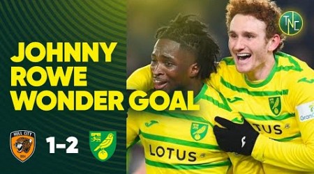 HULL CITY 1-2 NORWICH CITY | JON ROWE WONDER GOAL!!