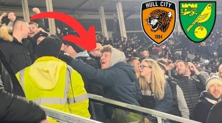 24,000 ANGRY HULL CITY FANS AS NORWICH WIN IN THE 88TH MINUTE!