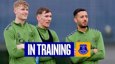 TOFFEES TRAIN FOR VILLA VISIT | Everton In Training