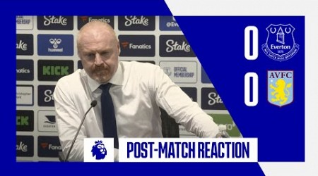 Everton 0-0 Aston Villa: Sean Dyche&#39;s post-match press conference