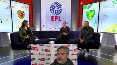 Hull City 1-2 Norwich City | Norwich&#39;s David Wagner: &quot;It was a great win, a deserved win...