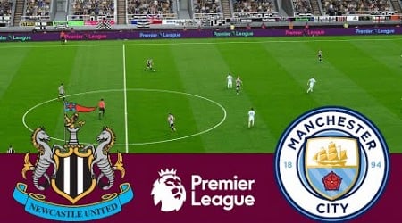 Newcastle United 2 vs 3 Manchester City Match highlights- Video Game Simulation