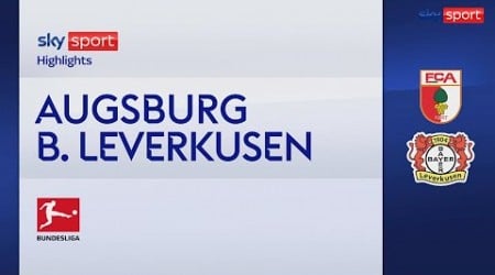 Augsburg-Bayer Leverkusen 0-1: gol e highlights | Bundesliga