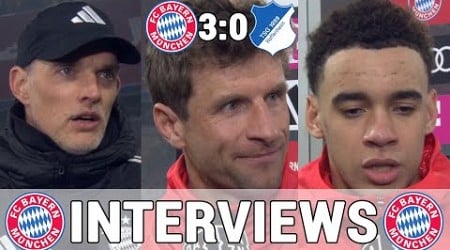 Die FCB Stimmen nach Sieg: Tuchel, Müller &amp; Musiala im Interview | FC Bayern 3:0 Hoffenheim