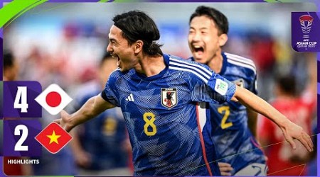 #AsianCup2023 | Group D : Japan 4 - 2 Vietnam