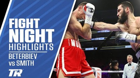 Artur Beterbiev Crushes Callum Smith at Home | FIGHT HIGHLIGHTS