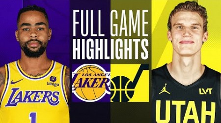 LAKERS at JAZZ | FULL GAME HIGHLIGHTS | January 13, 2024