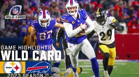 Pittsburgh Steelers vs. Buffalo Bills Game Highlights | NFL 2023 Super Wild Card Weekend