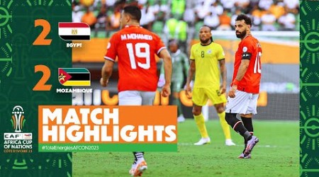 HIGHLIGHTS - Egypt vs Mozambique | ملخص مباراة مصر وموزمبيق (2-2) #TotalEnergiesAFCON2023