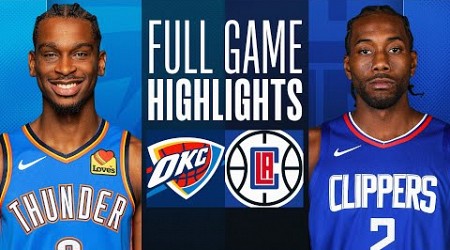 THUNDER at CLIPPERS | FULL GAME HIGHLIGHTS | January 16, 2024