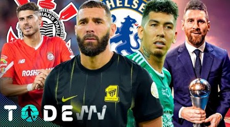 CHELSEA mira BENZEMA e FIRMINO, MESSI MERECEU o THE BEST?, CORINTHIANS quer PEDRO RAUL