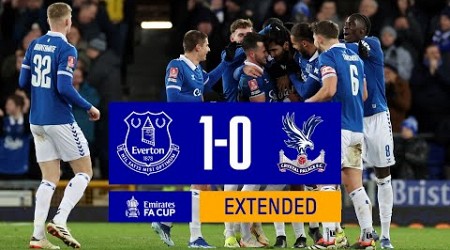 EMIRATES FA CUP EXTENDED HIGHLIGHTS: EVERTON 1-0 CRYSTAL PALACE