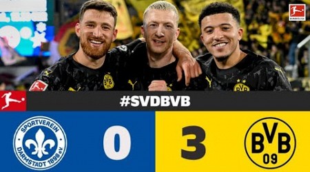 SV Darmstadt 98 vs. Borussia Dortmund | Höhepunkte | Bundesliga 2023/2024 | darmstadt dortmund