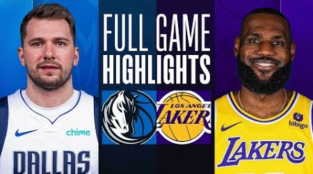 MAVERICKS at LAKERS | FULL GAME HIGHLIGHTS | January 17, 2024