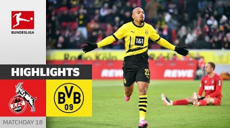 BVB Outclasses The FC | 1. FC Köln - Borussia Dortmund 0-4| Highlights | MD 18 – Bundesliga 2023/24