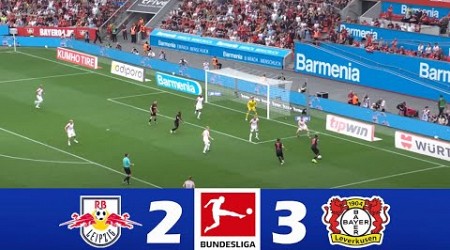 RB Leipzig vs Bayer Leverkusen 2-3 | 2024 Bundesliga | Match Highlights