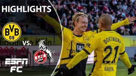 SHUTOUT VICTORY ‼️ Cologne vs. Borussia | Bundesliga Highlights | ESPN FC