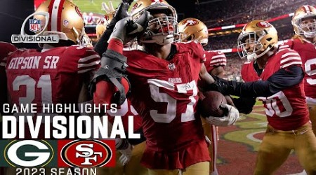 Green Bay Packers vs. San Francisco 49ers Game Highlights | NFL 2023 Divisional Round