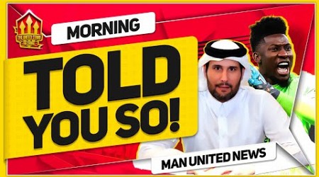 ONANA Has to GO! QATAR To Sue the GLAZERS? Man Utd Transfer News