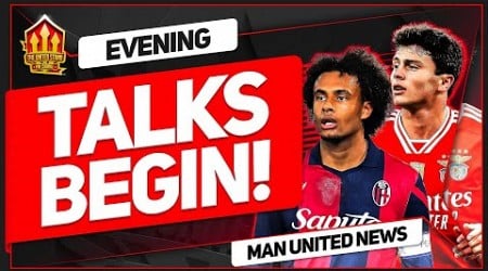 ZIRKZEE and NEVES Transfer Talks Begin! Man Utd Transfer News